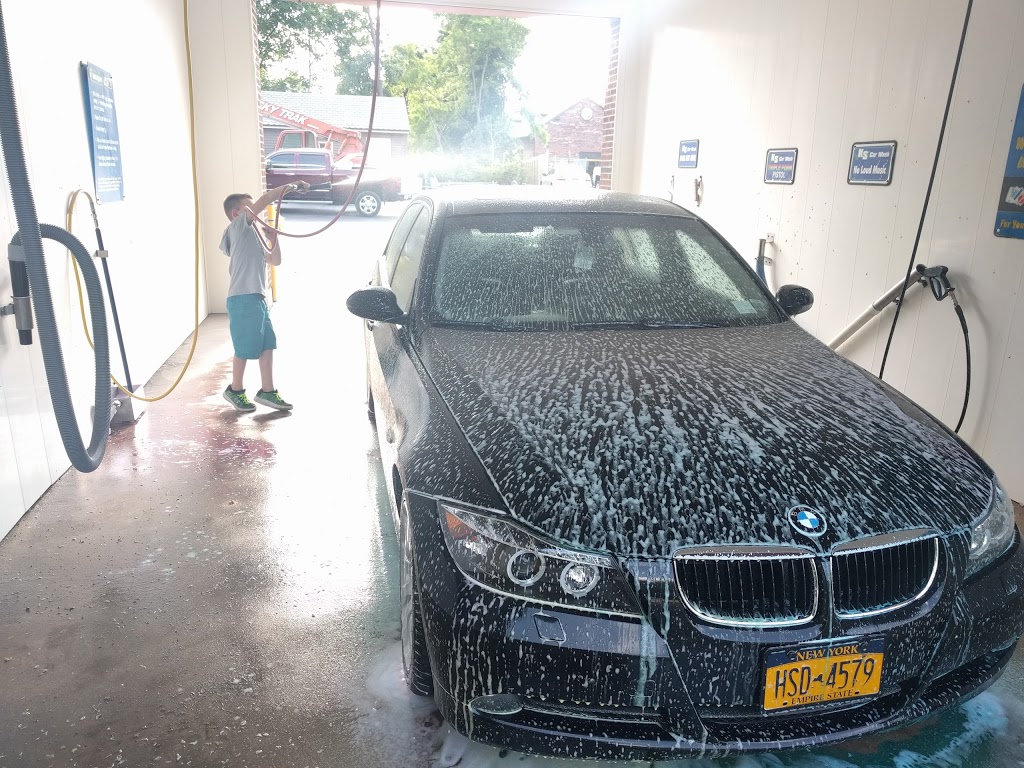KS Car Wash - kid helping in self wash station